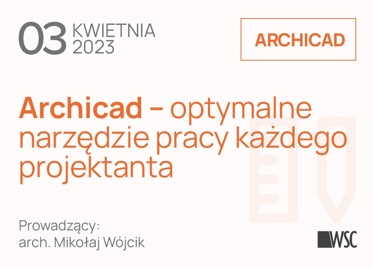 Archicad - webinar WSC