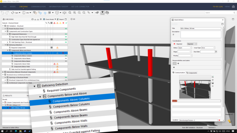 WSC analiza modeli BIM modele konstrukcji WSC