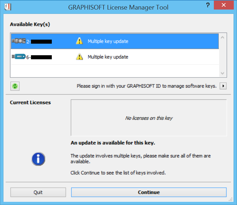 Archicad - wymiana klucza sprzętowego