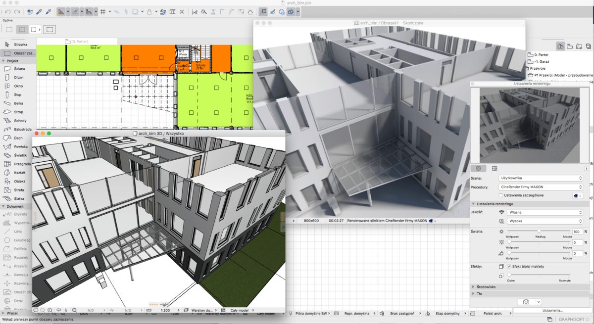 Archicad - komunikacja i prezentacja idei architektonicznej