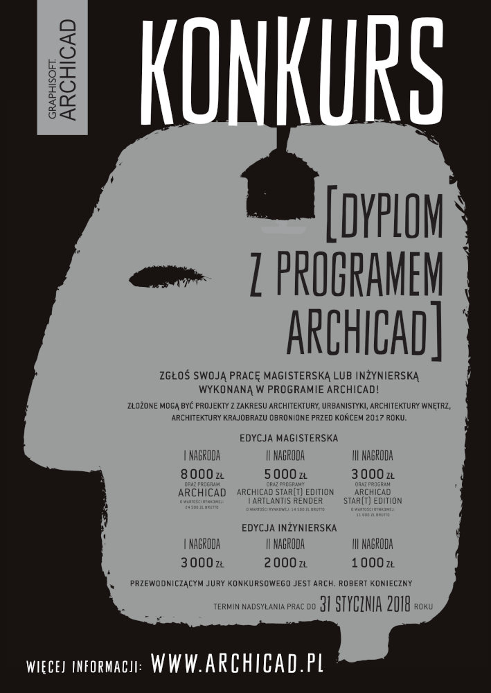 Konkurs Dyplom z Archicadem 1 Edycja 2017