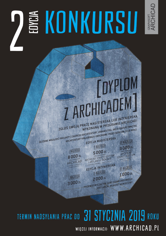 Konkurs Dyplom z Archicadem 2 Edycja 2018