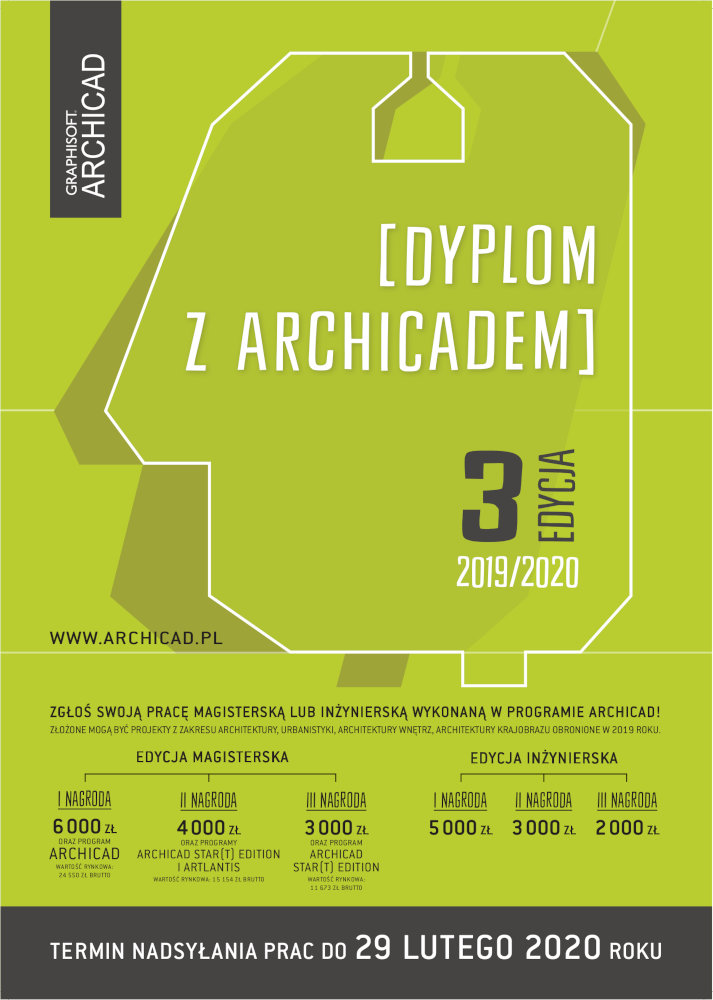 Konkurs Dyplom z Archicadem 3 Edycja 2019 2020