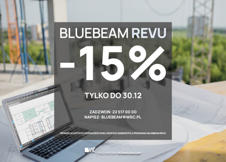 Blluebeam Revu - promocja