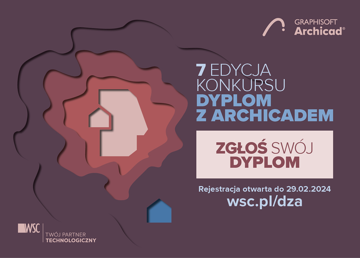 Konkurs Dyplom Z Archicadem 2024 WSC Rejestracja