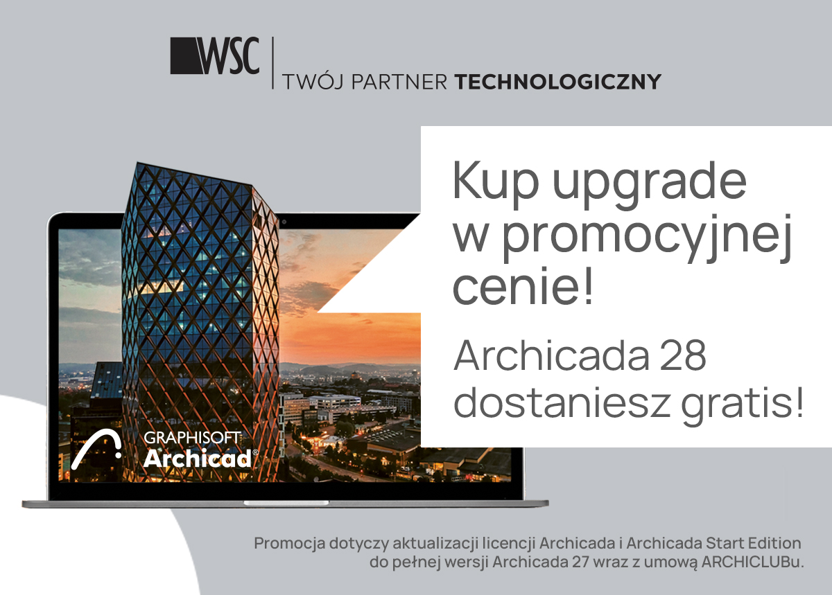 Archicad27 Promocja UPGRADE Wrzesien 2024