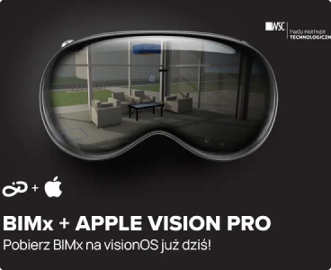 BIMx na Apple Vision Pro jest już dostępne!