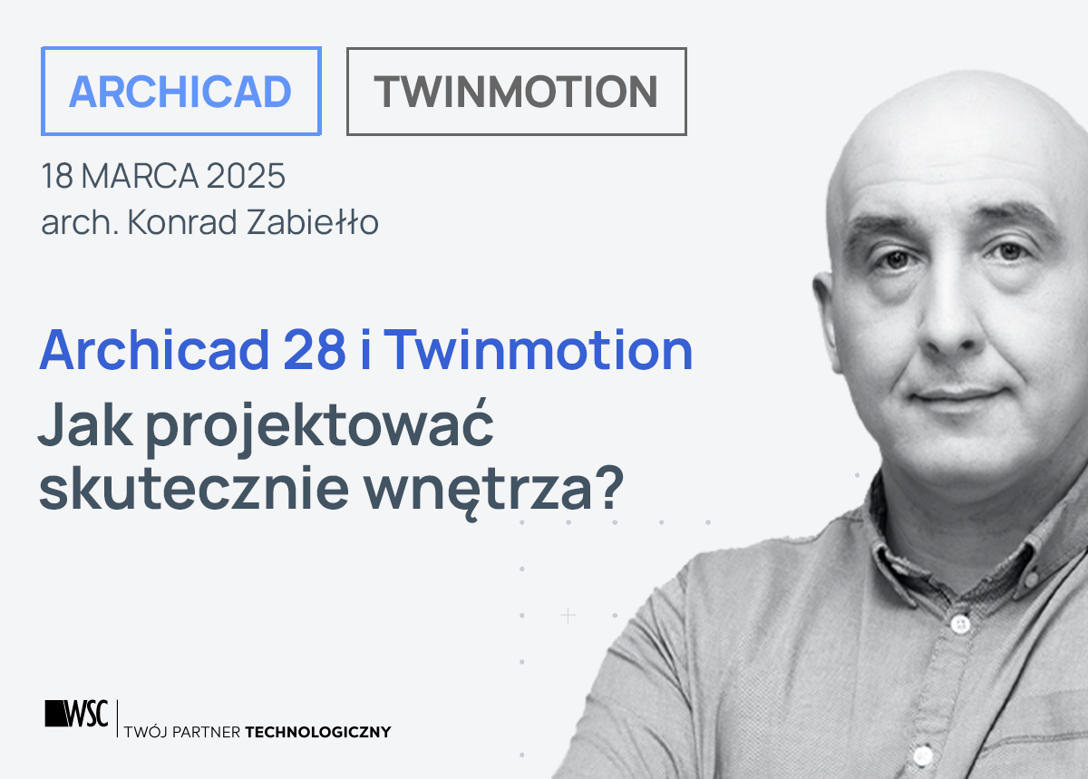 WSC Twinmotion Archicad projtowanie wnetrz