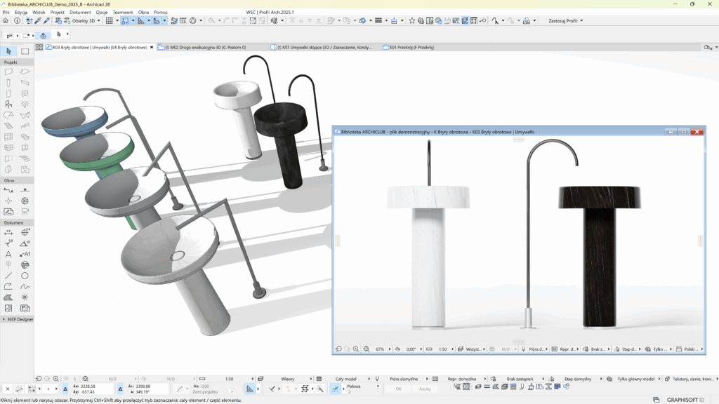 Archicad-Biblioteka-Archiclub-bryla-obrotowa