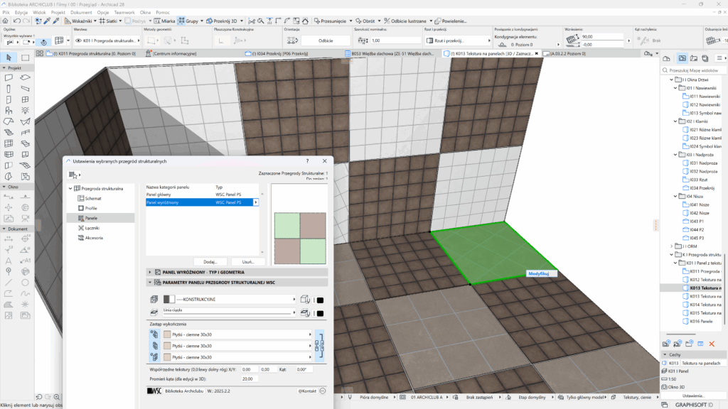 Archicad-Biblioteka-Archiclub-zestawienie-panel